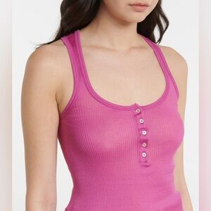 Isabel Marant Etoile Louisalic cotton jersey tank top